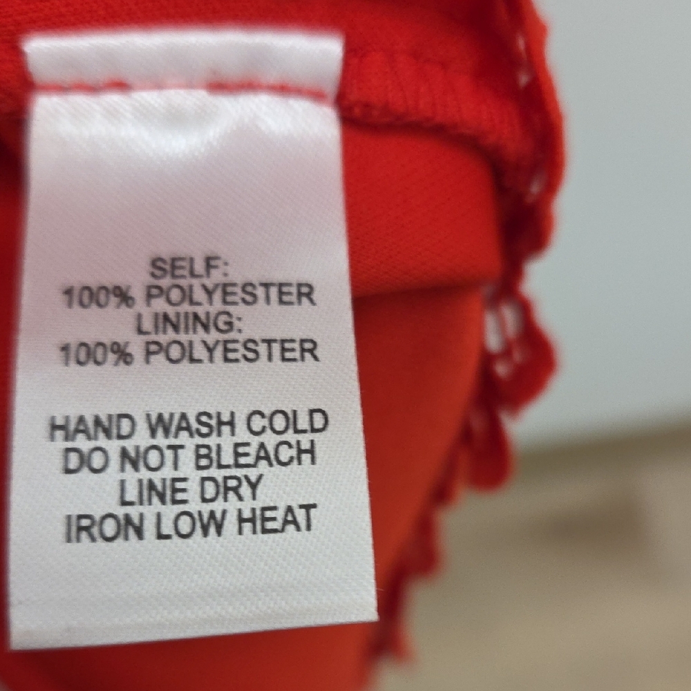 Lulus Vibrant Red Dress- Barely Worn - Picture 3 of 7